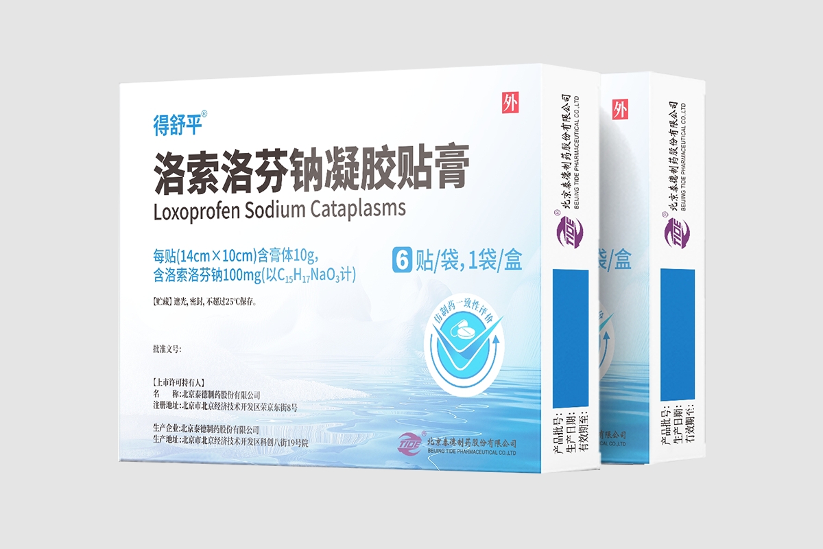 洛索洛芬鈉凝膠貼膏